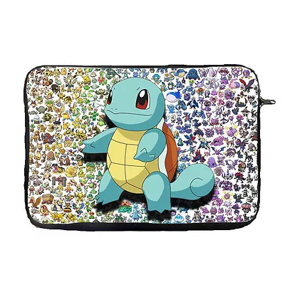 Squirtle Laptop Case Sleeve Tablet Bag Ultrabook Chromebook Sleeve Gift • £15.99