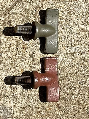 Ford GPW WW2 G503 Original?  “F” Marked GPW Top Bow Wing Nuts Pair Willy’s Mb • $30