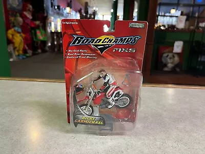 2003 Jakks Pacific Road Champs MXS RICKY CARMICHAEL Moto X Dirt Bike NIB #32 • $20.19