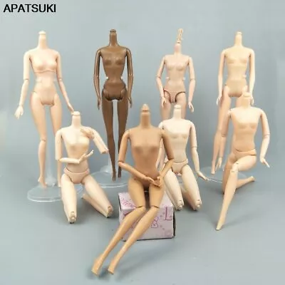 1/6 Jointed DIY Movable Nude Naked Doll Body For Barbie Doll 1:6 BJD Dollhouse • $9.65