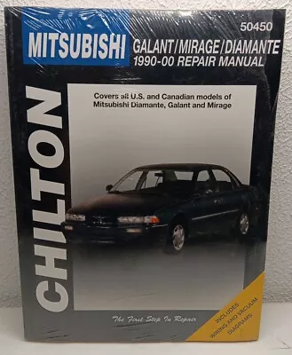 Chilton Mitsubishi Repair Manual Galant Mirage Diamante 1990-00 Paperback  • $20