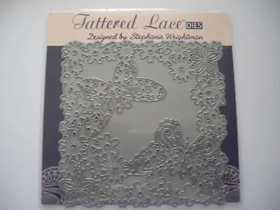 Tattered Lace Die Set Butterfly Tapestry - Decorative Frame With Butterflies New • £7.95