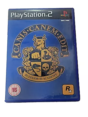 Canis Canem Edit BullWorth Academy  With Map And Manual Cleaned Tested + Working • £14.99