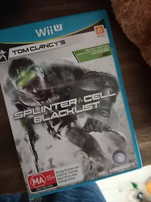 Tom Clancy's Splinter Cell: Blacklist - Nintendo Wii U (PAL) - Free Postage  • $17