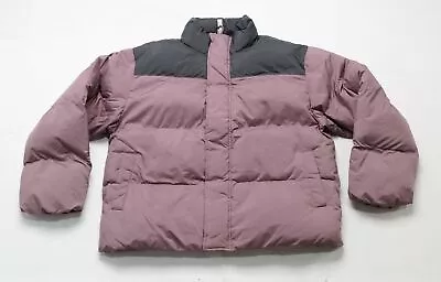 Fabletics Women's Essential Puffer Jacket DJ4 Plum Cactus/Onyx Size Medium NWT • $109.62