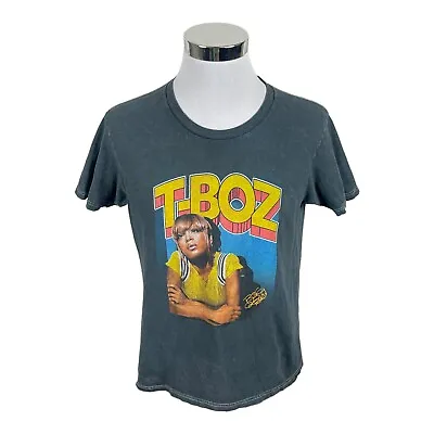 TLC T-Shirt Mens Large L Gray T-Boz Chilli Lisa Left Eye Hip Hop Tee 90s Retro • $14.99