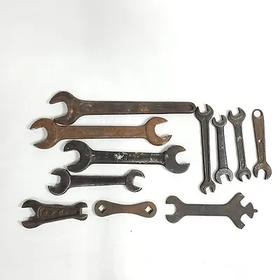 Lot Of 11 Assorted Vintage Wrenches Open End Combination • $15