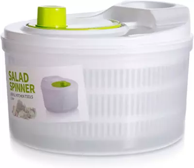 Capacity 3L Salad Spinner Vegetable Washer Fruit Veggie Bowl Collapsible Salad S • $27.48