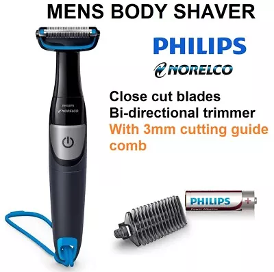 Philips Cordless Shaver Mens Body Chest Hair Legs Arms Shaving Kit With Trimmer • $69.90