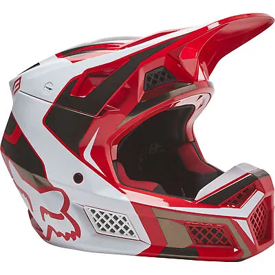 $361.95 • Buy Fox Racing Flo Red V3 RS Mirer Helmet Vented Lightweight Shell DOT ECE Certified