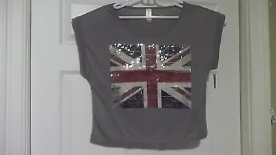 £23.48 • Buy Brittsh Flag Union Jack Shirt  So Soft & Cute  Wear With Jeans, Bikini Beach