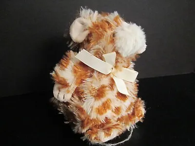 Baby Plush Animal Toy By Mud Pie Giraffe Print NWT • $9.95