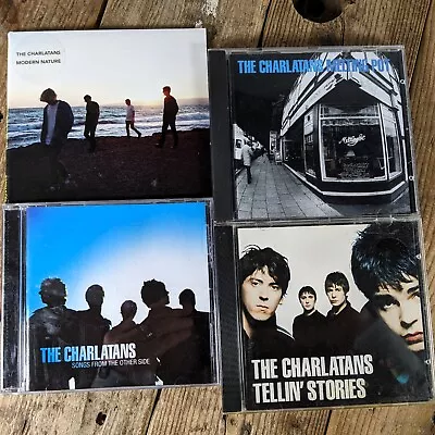 The Charlatans CD Album Bundle X4: Melting Pot Tellin' Stories Modern Nature • £10.50