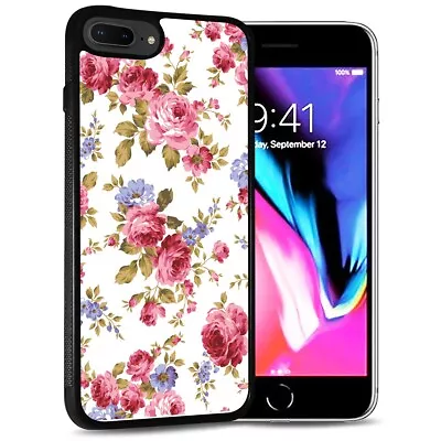 ( For IPhone 6 / 6S ) Back Case Cover AJ12596 Vintage Flower • $6.42