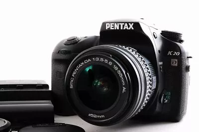 【Low Shutter 6k MINT】PENTAX K20D 14.6MP Digital SLR Camera 18-55mm Lens Kit... • $375.43
