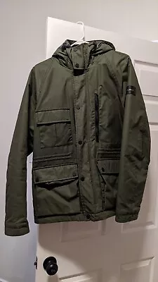 Woolrich British Millerain Waxed Mountain Jacket Medium  • $250