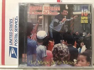 RARE CD No Longer Marvin Santiago El Sonero Del Pueblo Fuego A La Jicotea • $39.95