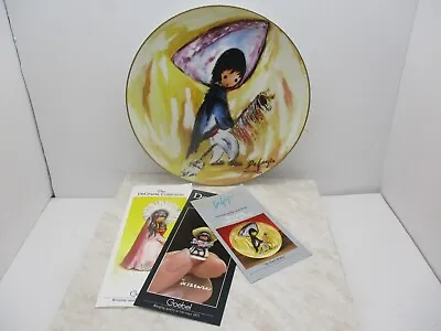 Vintage 1985 DeGrazia Collector Plate My First Horse Children At Play Series • $10.99