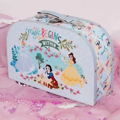 £16.99 • Buy Disney True Princess Blue Canvas Carry Case Cinderella, Belle & Snow White