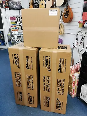 £1445 • Buy GRAHAM AUDIO CHARTWELL LS6/F MONITOR SPEAKERS * BOXED * EBONY Finish Rrp £3775