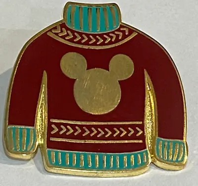 Ugly Christmas Sweater Mickey Icon Ears  Disney Pin Advent A6 • $9