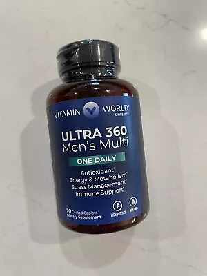 Vitamin World Ultra 360 Men's Multi One Daily - 90 Caplets. • $10