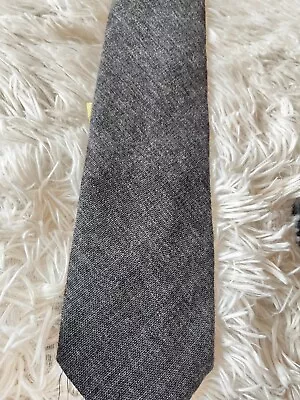 BNWT Pal Zileri Gruppo Forall Cashmere Silk Knit Gray Neck Tie • $99.99