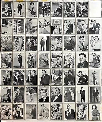 Man From Uncle Topps Vintage Complete Trading Card Set Of 55 Cards 1965 • $251.95