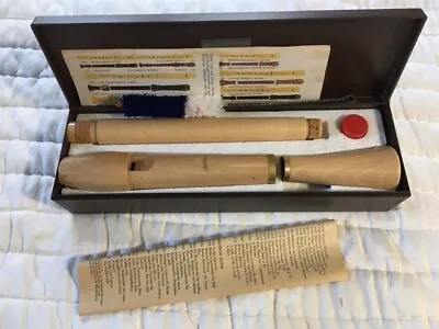 Wooden Moeck 236 Alto / Treble Recorder Baroque Maple Near Mint • $195