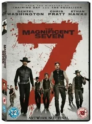 The Magnificent Seven Denzel Washington 2017 DVD Top-quality Free UK Shipping • £2.26