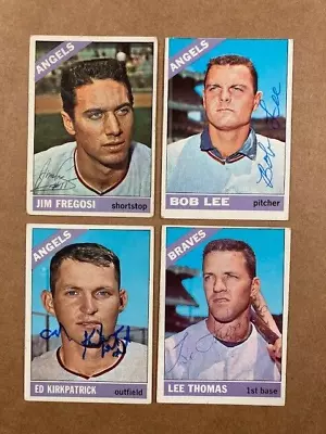 Lee Thomas   Signed Autographed 1966 Topps Card  Auction For One Card • $11.48