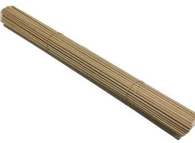 100 Pack Of 5mm Birch Hardwood Craft Sticks / Dowels - 600mm Long - FREE POSTAGE • £17.84