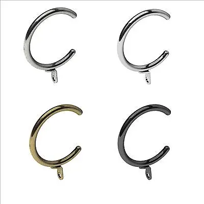 Swish Elements Passing Lined ‘C’ Curtain Rings 28mm For Swish Elements Curtain • £9.79