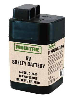 MFHP12406 6-Volt 5-Amp Rechargeable Safety BatteryMulti • $24.99