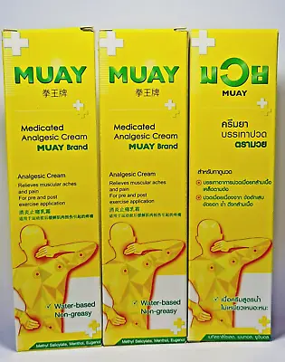 3x Namman Muay Thai Herbal Cream Balm Relief Muscular Aches Pain 100 G • $44.50
