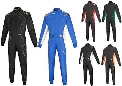 New Adult Karting Suit Go-Kart Suit Cordura Overall One Piece Suit 2 Layer Suit • £54.95