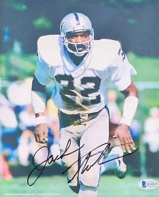 Jack Tatum Oakland Raiders Signed 8x10 Photo Beckett Authentication Q14515 Bas • $59.99