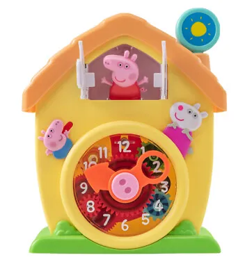 £28.50 • Buy Peppa's Cuckoo Clock Learn To Tell The Time With Peppa Pig Interactive Clock NEW