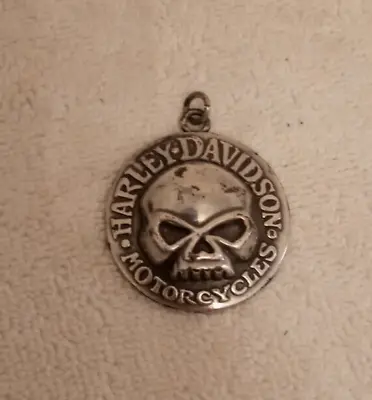 Harley Davidson Skull Pendant Raised Emblem • $19.99