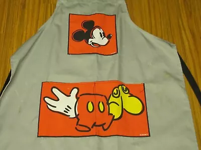 Disney Mickey Mouse Gray Adult Apron  • $9.99