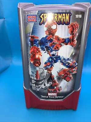 Spider-man Super Tech Heroes Mega Bloks Set 1916 SEALED • $18