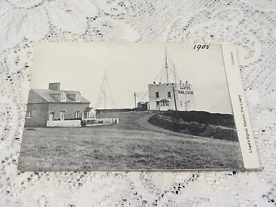 £3.75 • Buy Vintage Postcard Cornwall Lloyd's Signal Station The Lizard 1905 Ships