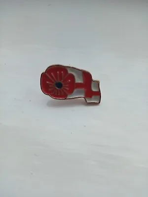 £3.50 • Buy England Football Pin Badge Poppy.... Lest We Forget... St George Cross 
