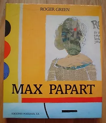 MAX PAPART BOOK With Original Stone Signed Lithograph - Polygrapha S.A. - NEW • $59