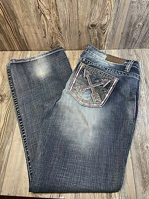 Women Cowgirl Up Jeans Size 34-34 • $22