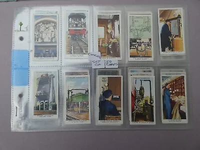 £11.99 • Buy 50 Card Set Of Cigarette Cards Railway Equipment