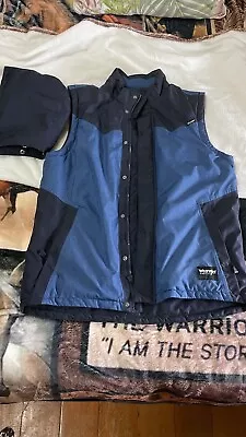 Wrangler Men's Nurrung Vest - Navy/Royal  - Sizes M • $50