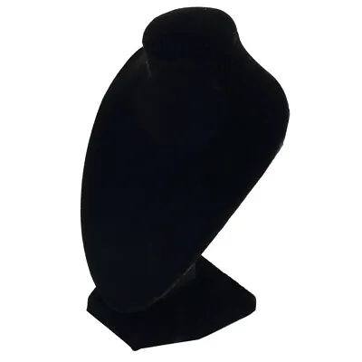 Velvet Necklace Pendant Jewelry Mannequin Neck Bust Display Holder Stand Rack • $15.79