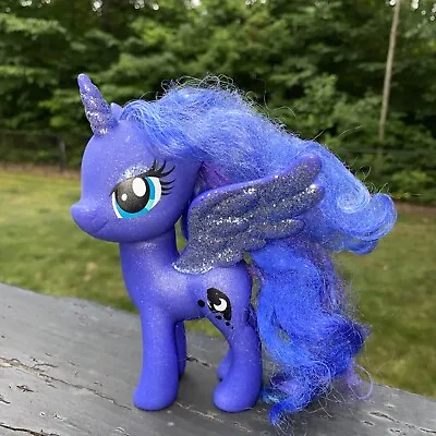 My Little Pony Sparkling Princess Luna Nightmare Moon 6” Glitter Wings & Horn • $8.99