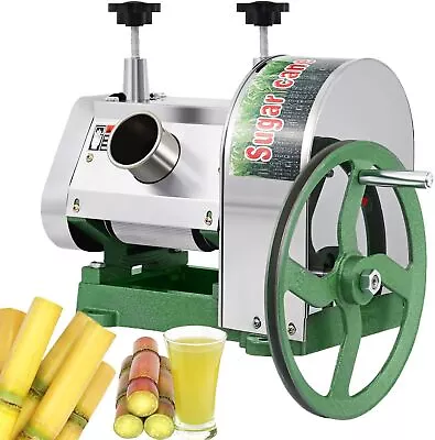 Manual Sugar Cane Press Juicer Juice Machine Commercial Extractor Mill 50KG/H • $205.90